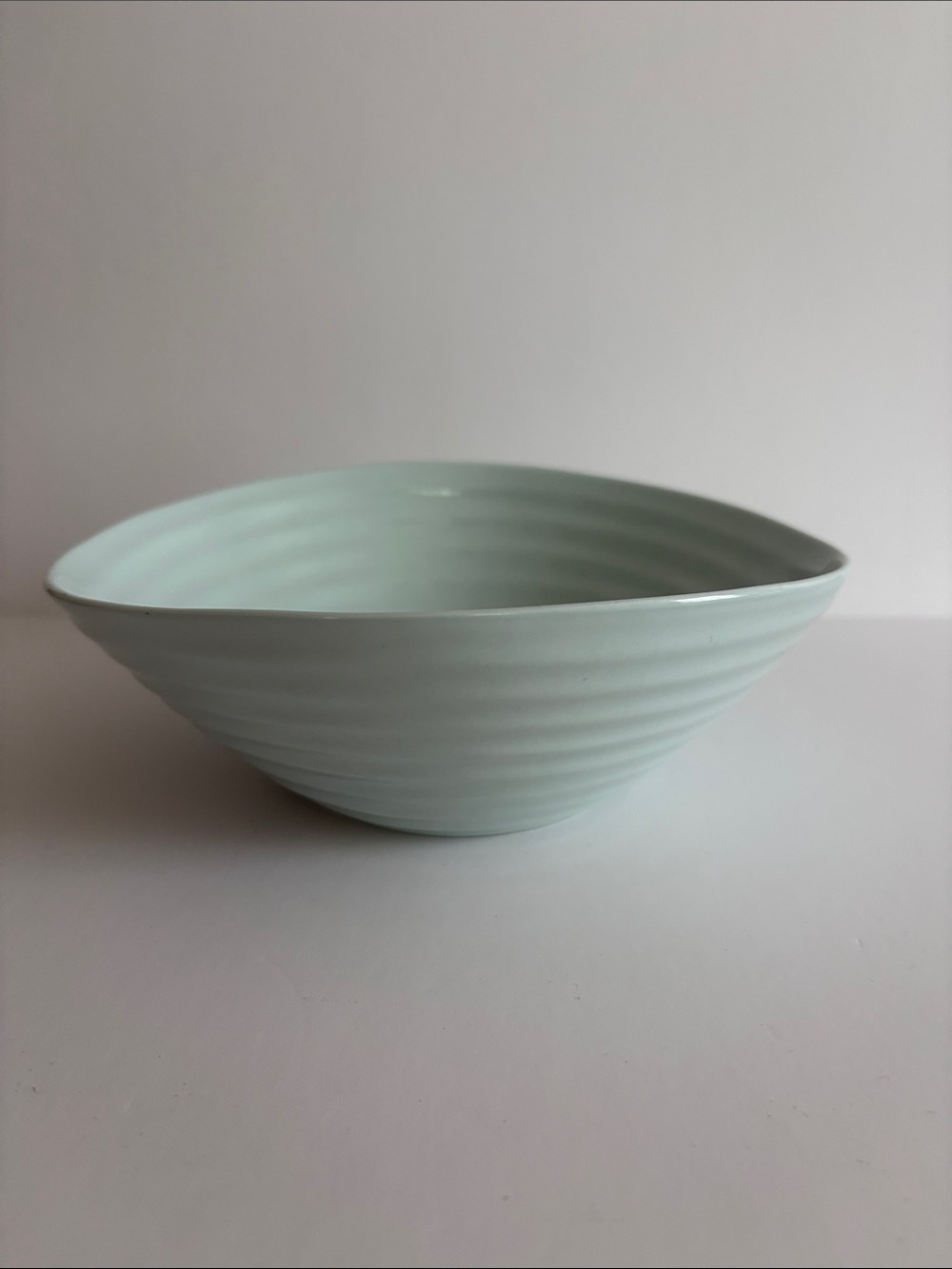 Sophie Conrad for Portmeirion cereal/soup porcelain organic shape bowl.